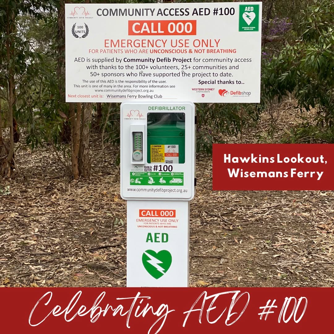 Community AED 100 installation