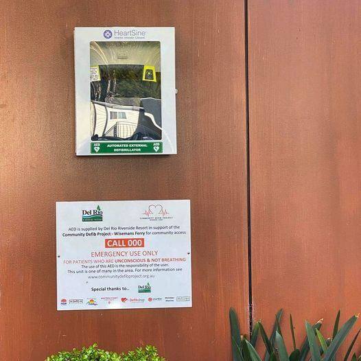 Recorded installation of AED 16
