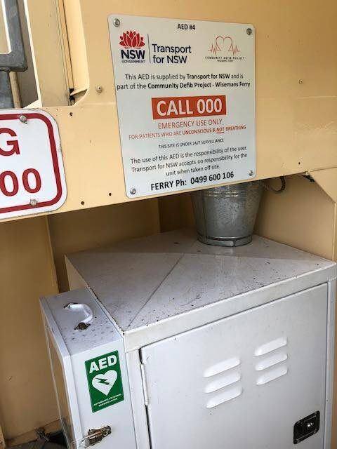 Recorded installation of AED 4