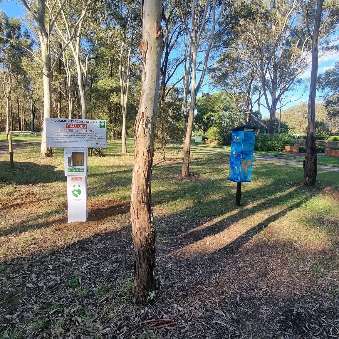 Community AED 95 installation